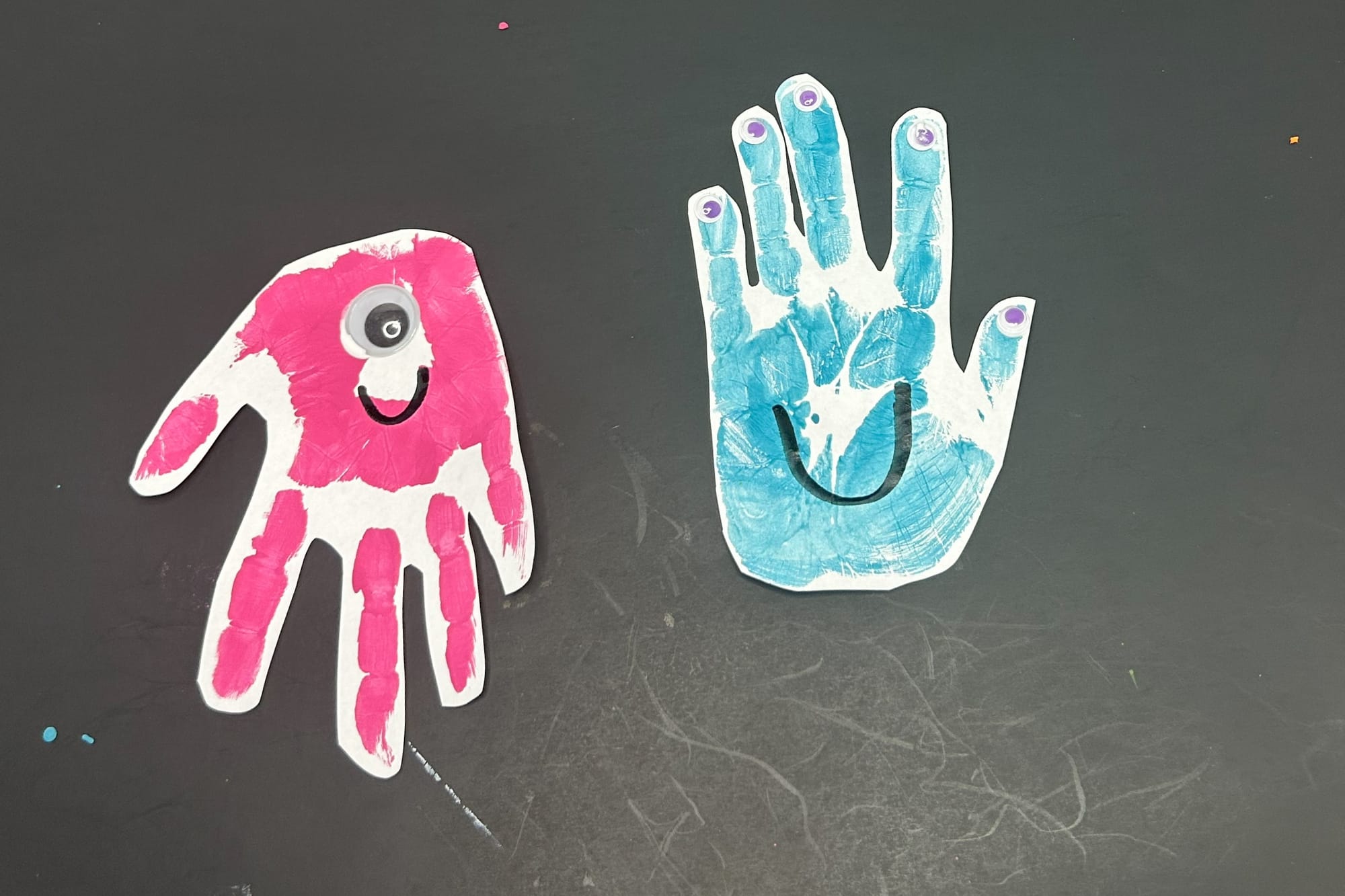 Monster Handprint Craft