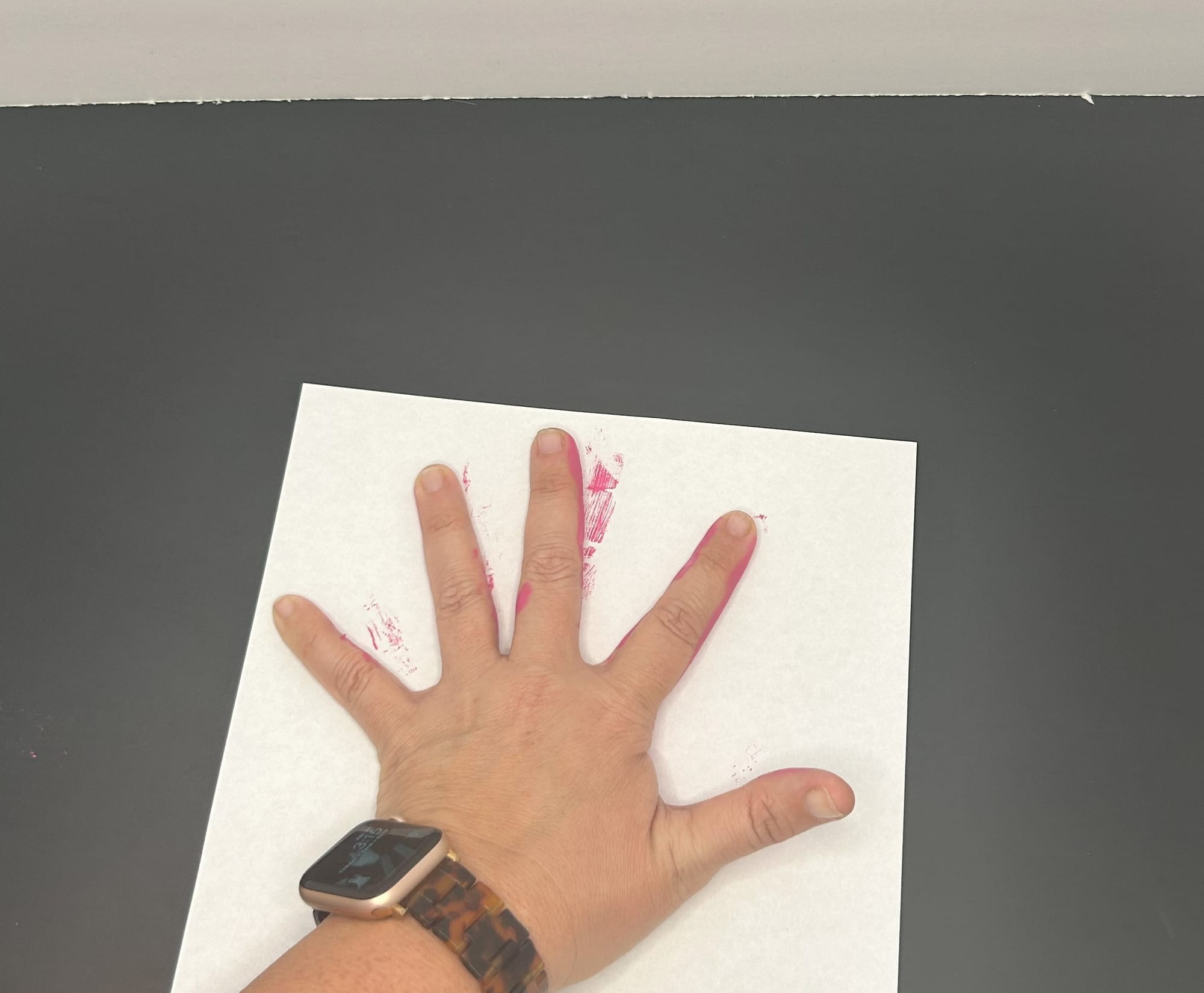 Spider Web Handprint Craft