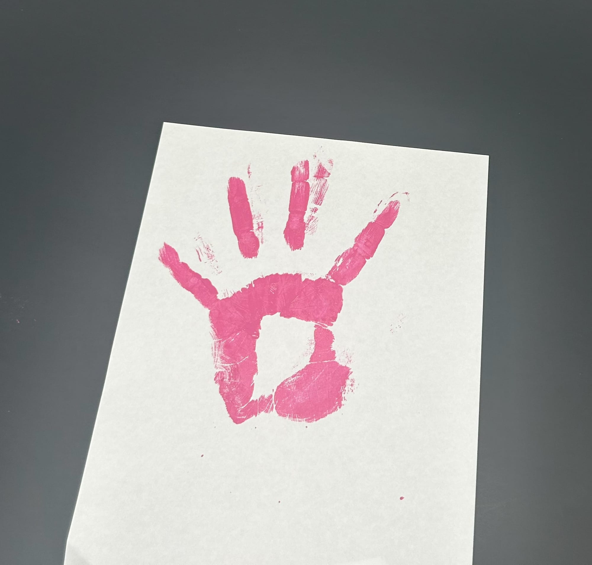 Spider Web Handprint Craft
